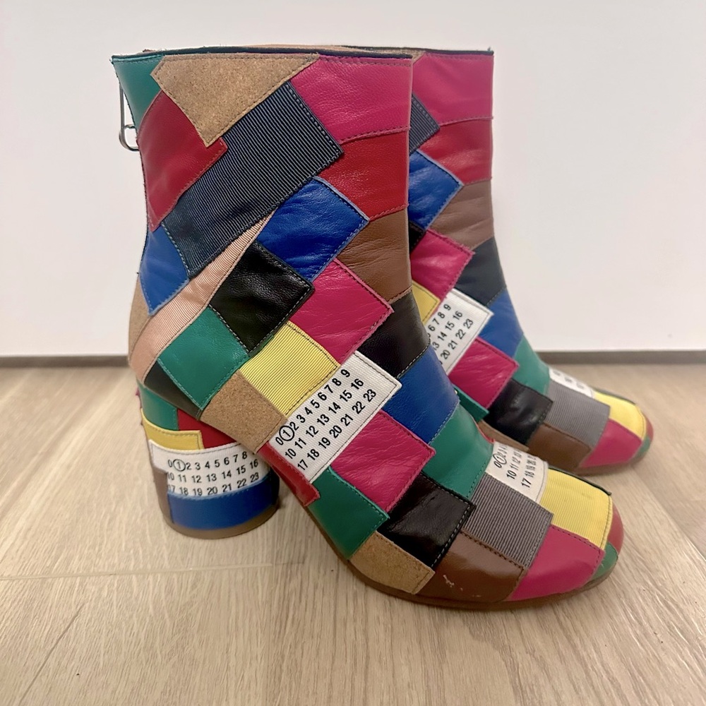 RARE Maison Margiela Patchwork Boot 37.5